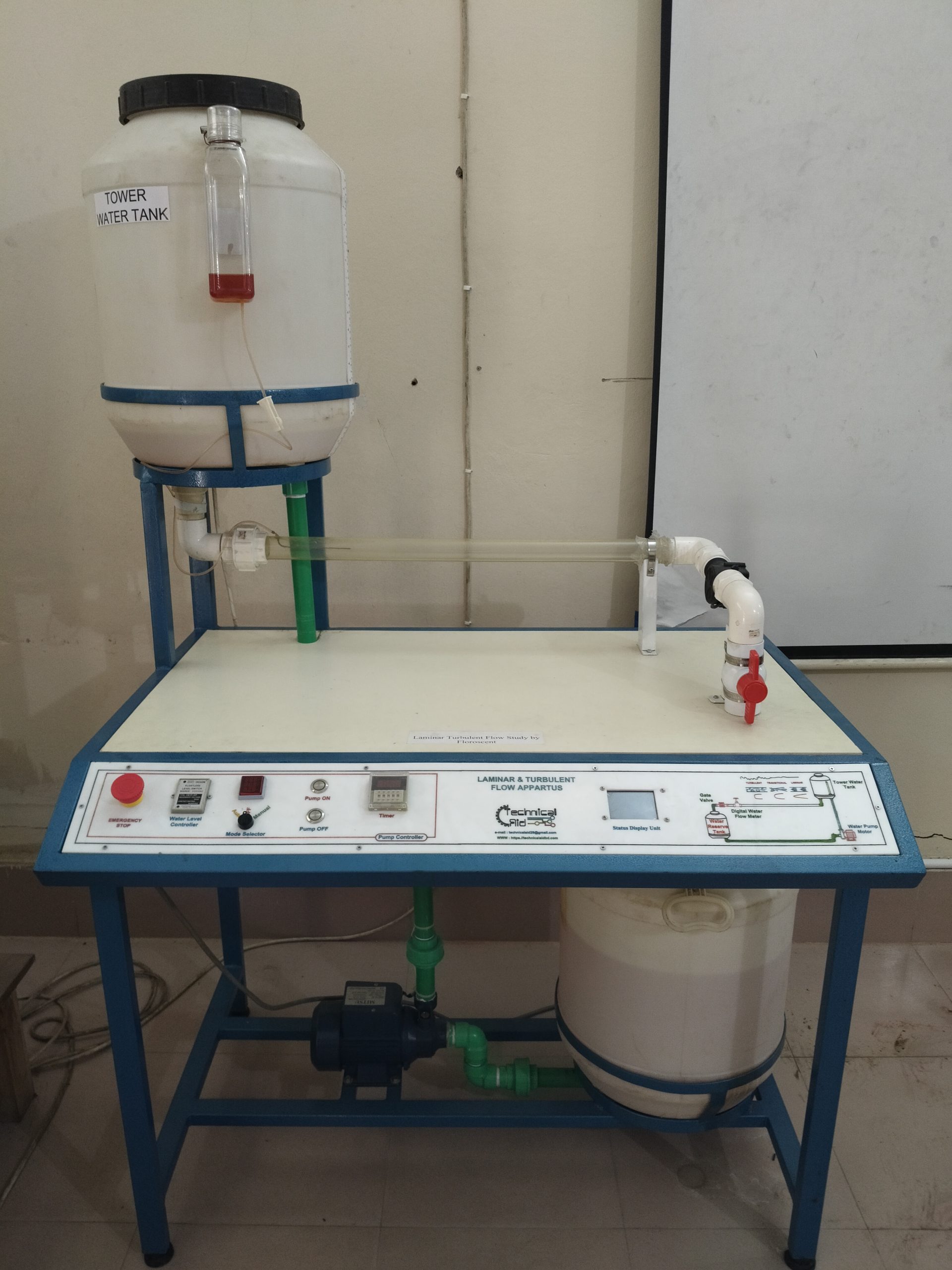 Laminar & Turbulent Flow Apparatus