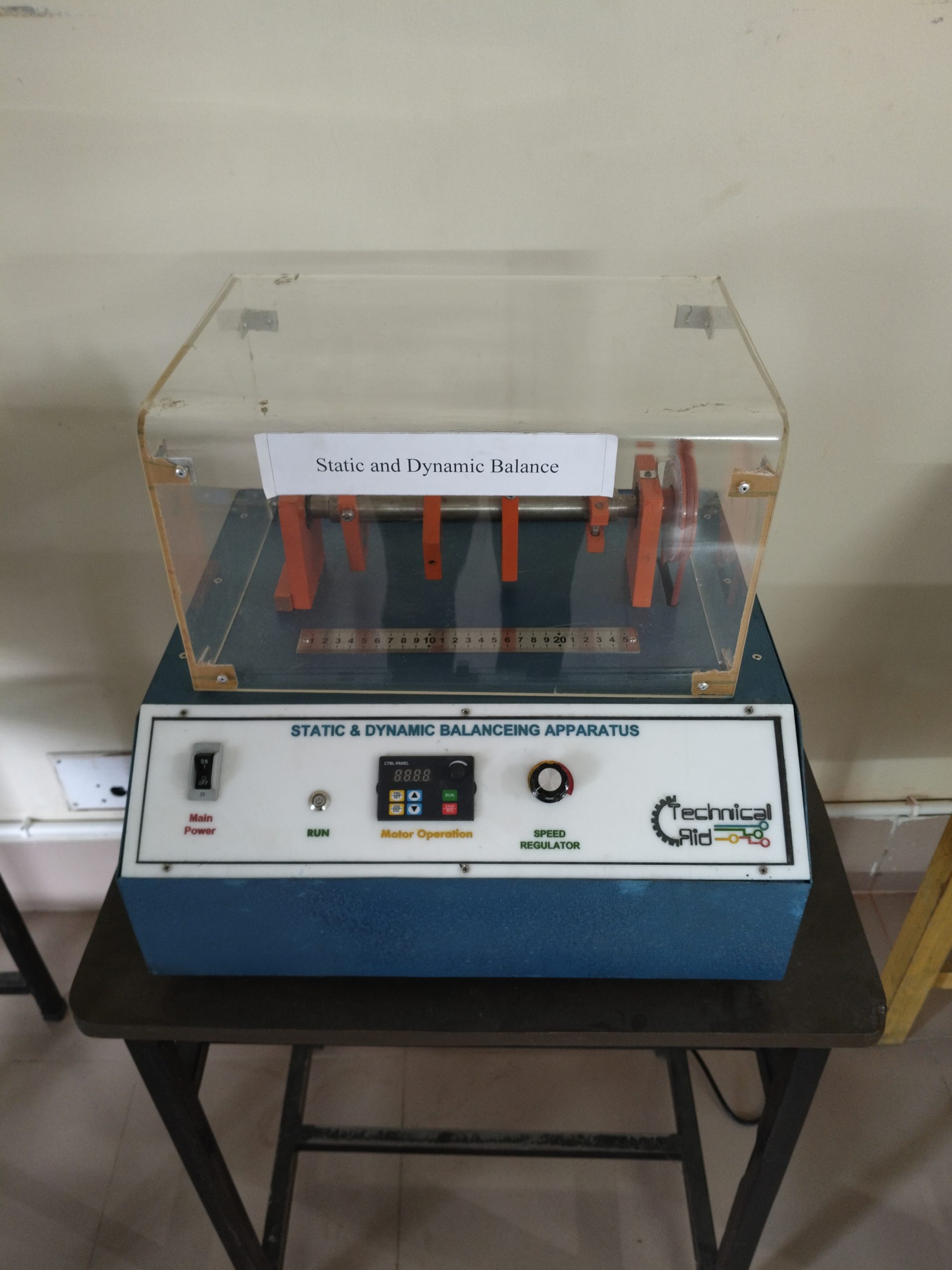 Static & Dynamic Balancing Apparatus