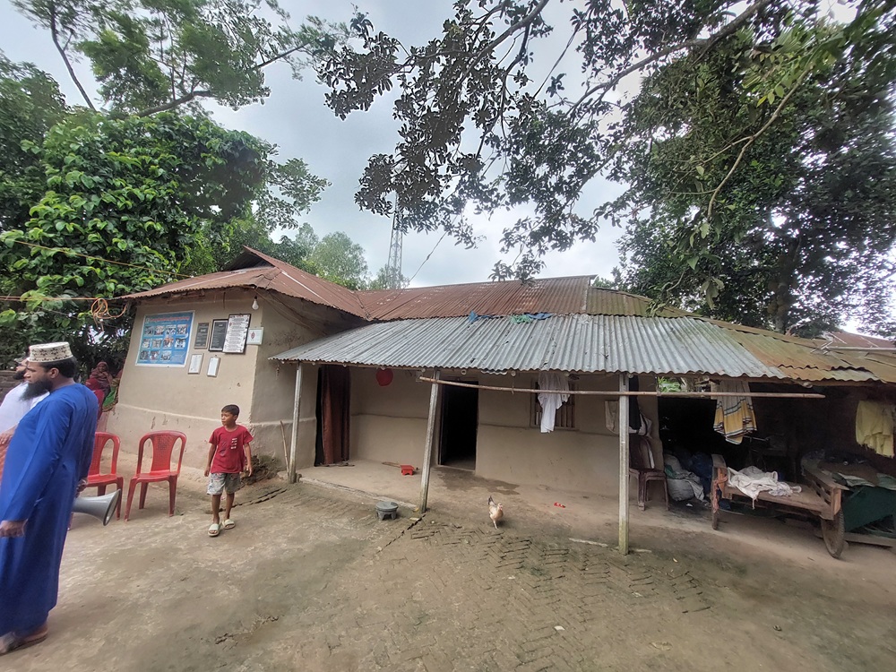 আবু সাঈদের গ্রামের বাড়ি