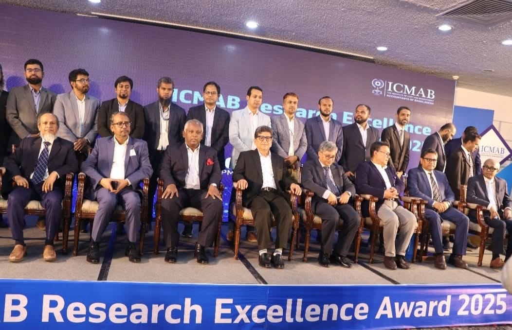 Dr. Md. Sohel Chowdhury Honored with ICMAB Research Excellence Award 2025